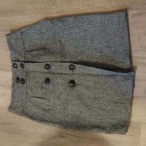 Joe Fresh - Tweed Front Button Up Skirt